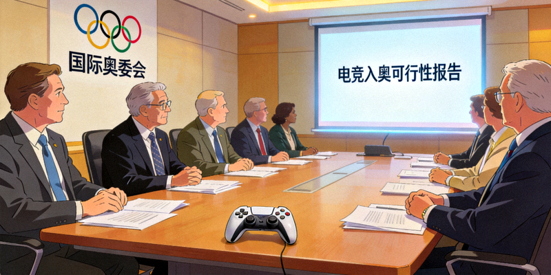国际奥委会会议现场，讨论电竞入奥议题
